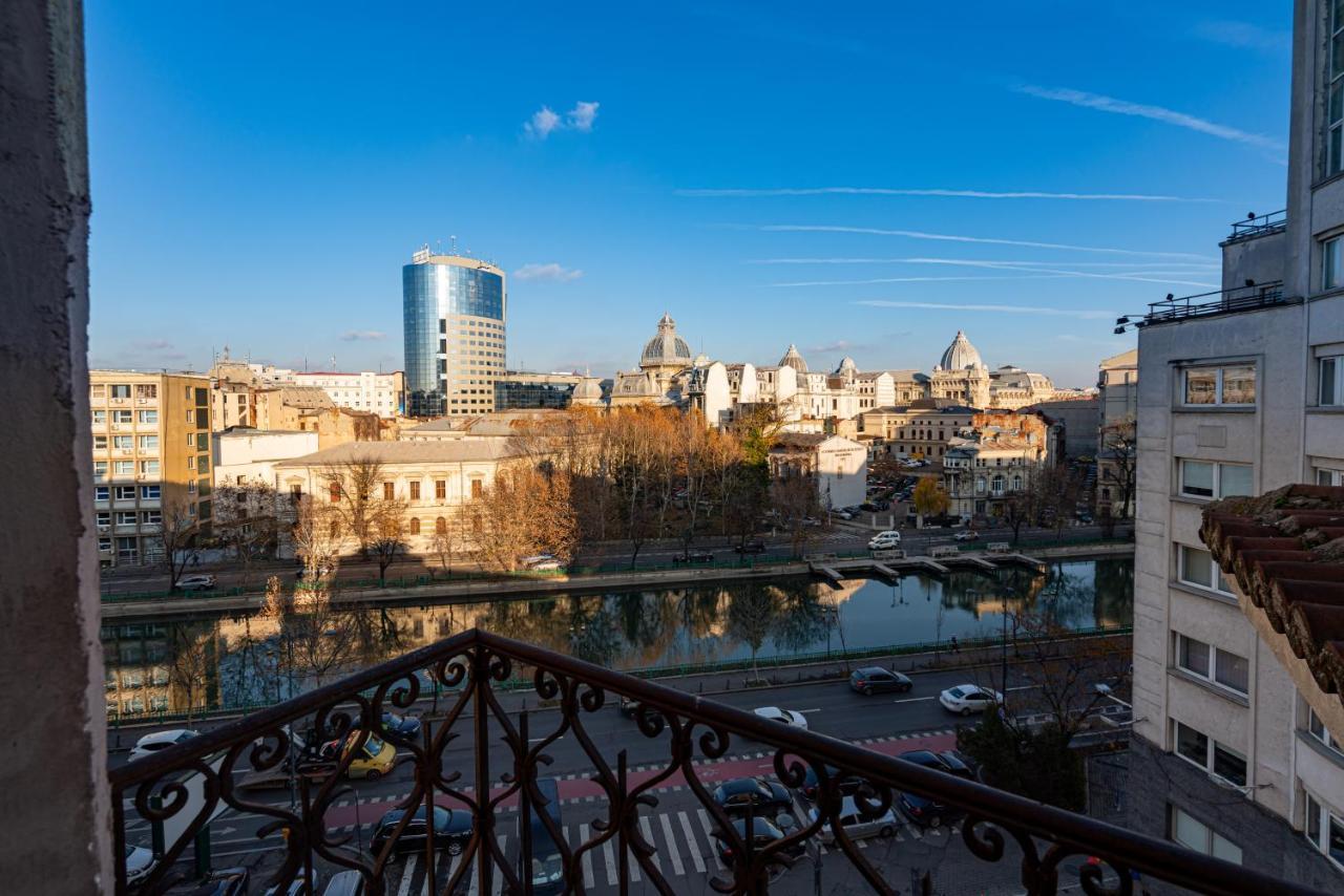 Ferienwohnung Golden View - Breathtaking Location In Bukarest Exterior foto